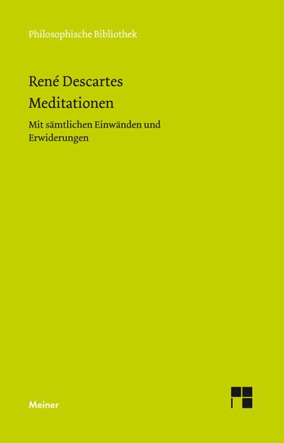 Produktbild Meditationen (Deutsch, René Descartes, 2011)