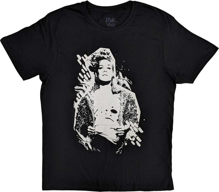 Immagine prodotto P!nk Maglietta Effetto Dipinto Adulto Unisex (L)