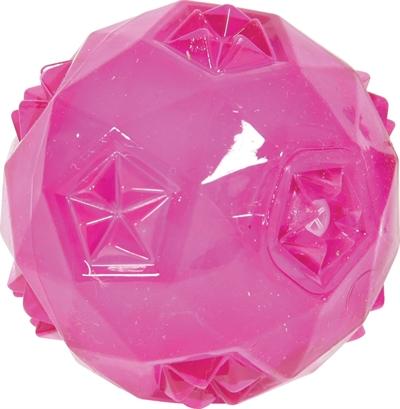 Zolux Spielzeug TPR POP Ball 6 cm rosa (Kauspielzeug Hund)