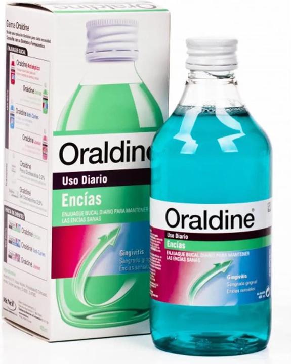 Immagine prodotto Johnson & Johnson Oraldine gomma colluttorio 400ml (400 ml, Collutorio, Collutorio)