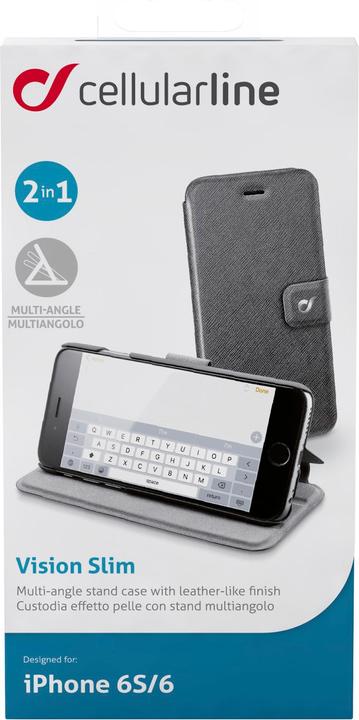 Produktbild Cellularline Protective case for iPhone 6 4.7, black (Apple iPhone 6, Apple iPhone 6s)