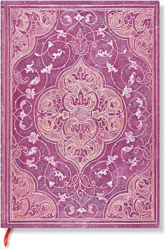 Actual product image Paperblanks Notebook FB Midi Chronik Rosa lin. (Lined, Hardcover)