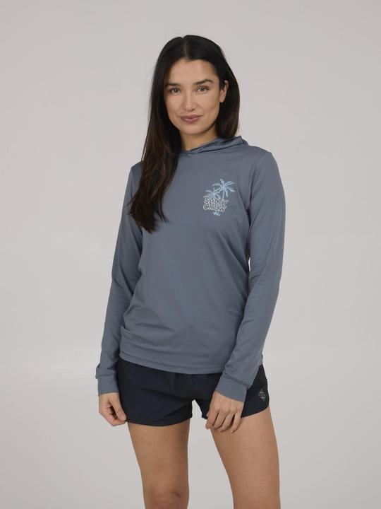 Actual product image Salty Crew A Frame Hooded Sun Shirt (S)
