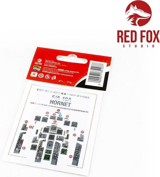 Actual product image 1/32 F/A-18A Hornet (for Academy/Kinetic kit)