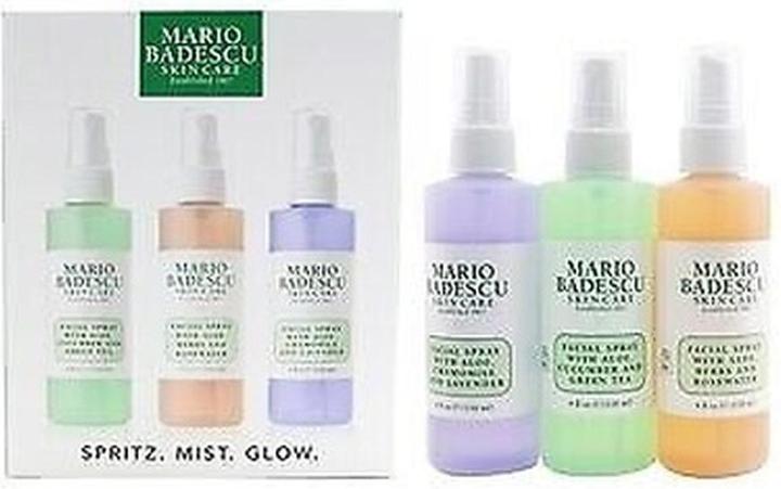 Image du produit Mario Badescu NEW Spritz Mist Glow Set 4oz Soins de la peau pour femmes (Kit de soins du visage)