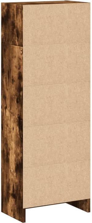 Produktbild vidaXL Bücherregal Bücherschrank Standregal Büroregal Räuchereiche Holzwerkstoff (40 x 24 x 109 cm)