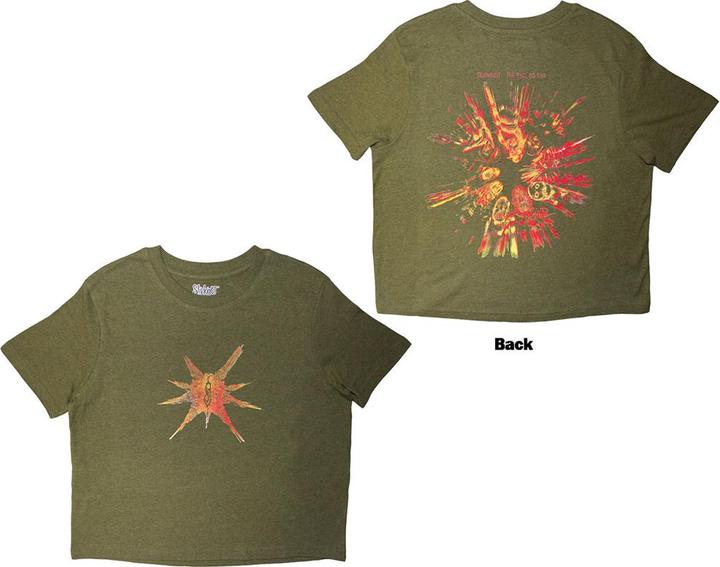 Slipknot The End, So Far Band Figures Crop Top (Girlie)