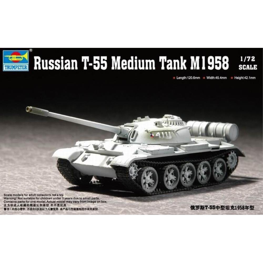 Trumpeter Russian T-55 Medium Tank M1958