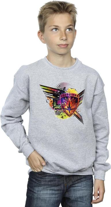 Produktbild Guardians Of The Galaxy Abstract Shield Chest Sweatshirt Jungen (128)