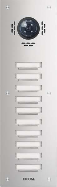 Actual product image Elcom TVM-10/1 ESTA eds flush-mounted door station f. BTC10/1UP