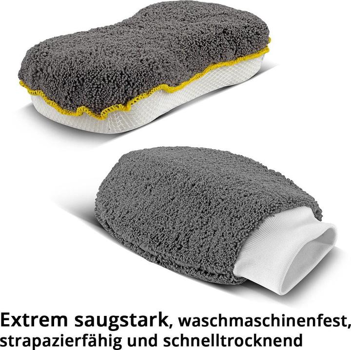 Produktbild Stahlwerk Autoreinigungs-Set 9-teiliges Autopflege-Set / Aufbereitungs-Set