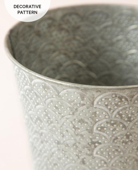 Produktbild Esmée Blumentopf / Übertopf Orient, Blech (16 cm)