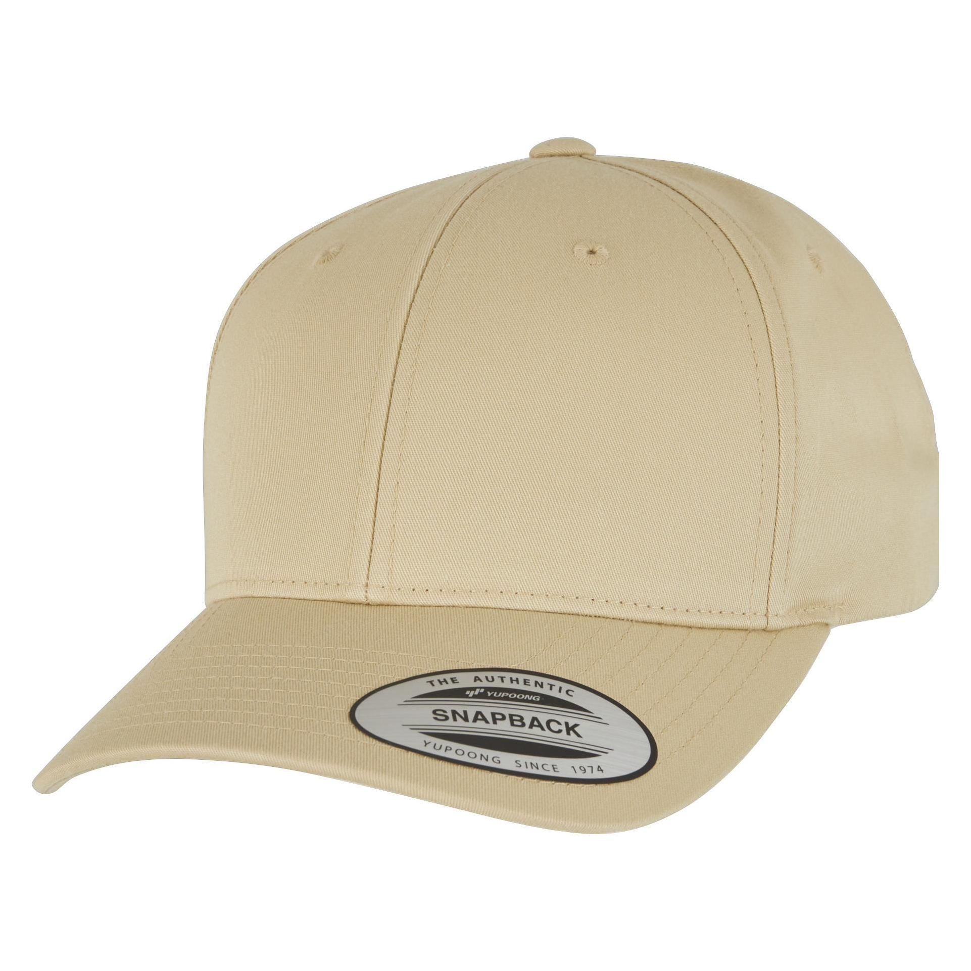 Flexfit, Unisex, Cap, Curved Classic Snapback - 1666, Gold, (One Size)