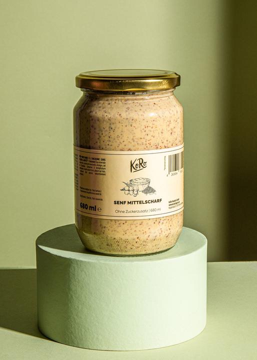 Actual product image KoRo Coarse-grained medium-hot mustard (680 g)