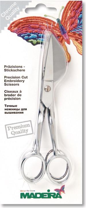 Produktbild Madeira Präzisions-Stickschere chrome (15 cm)