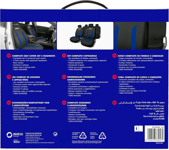 Immagine prodotto Sparco Sitzbezug-Set Sabbia /