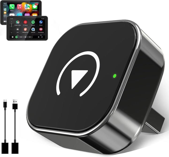 Paper Mate 2-in-1 Wireless CarPlay & Android Auto Adapter