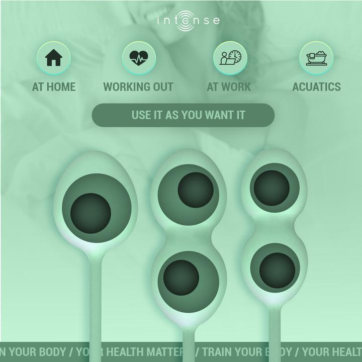 Immagine prodotto Intense - Charli Kegel Ball Kit Hellgrãoen