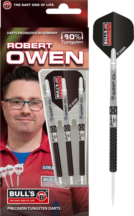 Immagine prodotto Bull's Dardo di pietra James Wilson, 97% tungsteno (24 g)