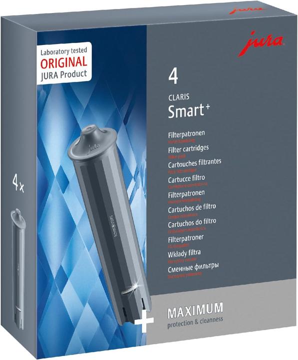 Image du produit Jura 25066 CLARIS Smart+ Filterpatrone 4er Set (4 x)