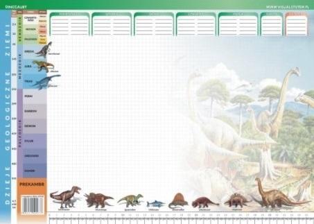 Produktbild Visual Biuwar – Dinosaurier (30 x 42 cm)