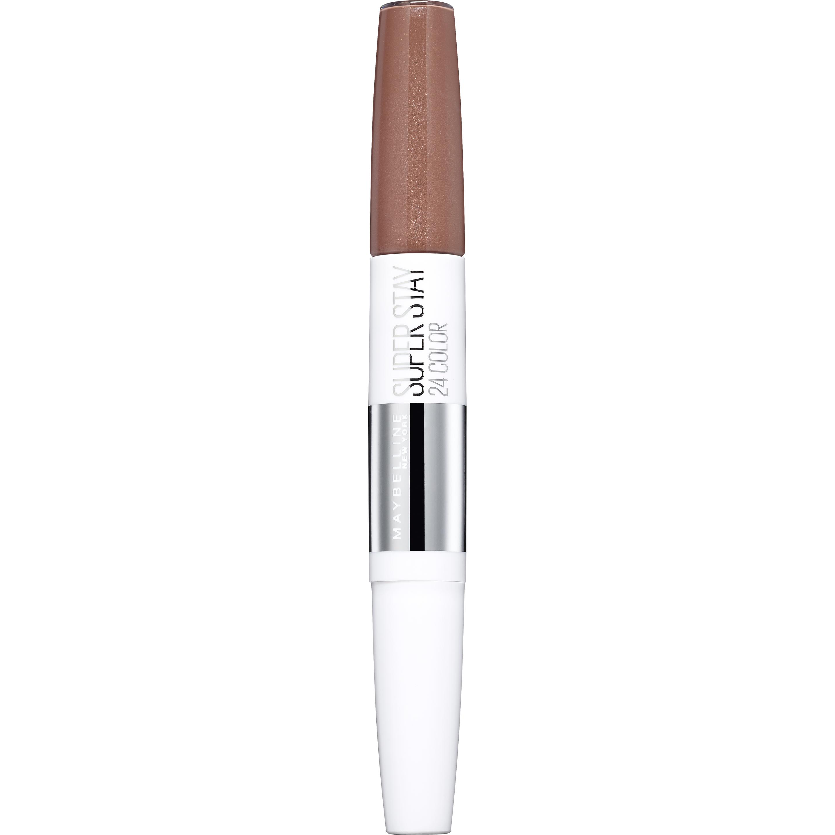 Maybelline New York, Lippenstift + Lipgloss, Superstay/Forever Lip (640 Nude Pink)