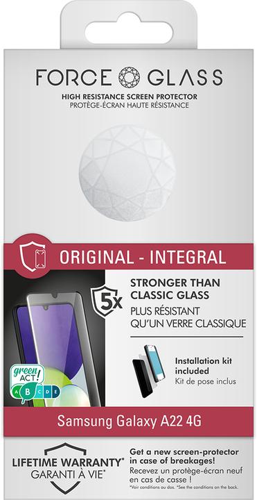 Actual product image Bigben Connected Glass screen protector (1 Piece, Samsung Galaxy M22)