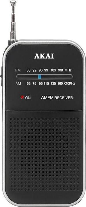 Akai APR-350 radio Portable Analog Black (AM, FM)