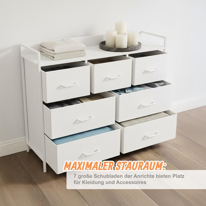 Image du produit Relaxdays Kommode (85 x 28.50 x 98 cm)