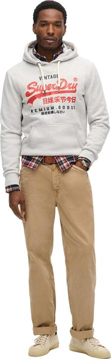 Produktbild Superdry Sweatshirt Casual Bequem sitzend Duo Vintage Logo Hoodie (L)