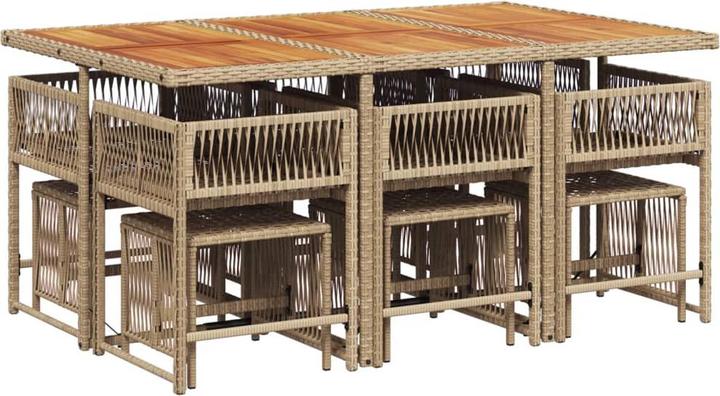 Produktbild vidaXL Garten Essgruppe