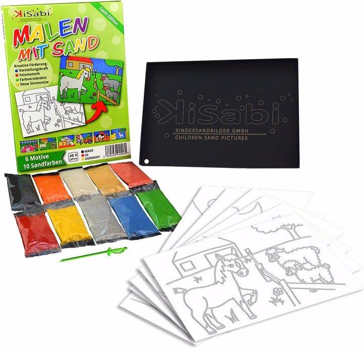 Produktbild Kisabi Kinder-Sand-Bilder - Farm A5 Set