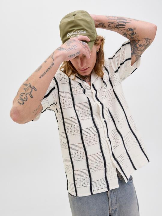 Produktbild Jack & Jones Jordia Stripe Resort Shirt Ss (S)