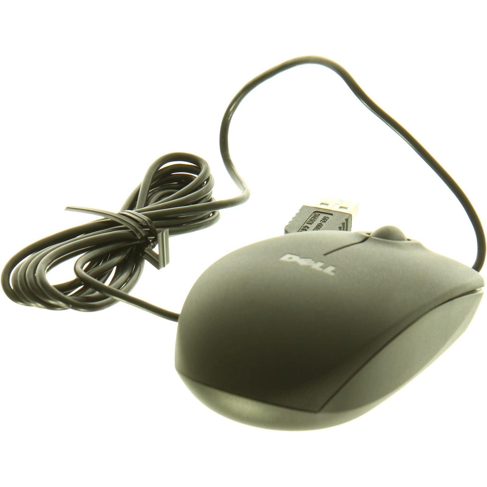 Dell MS111 Maus optisch (Kabelgebunden), Maus, Schwarz
