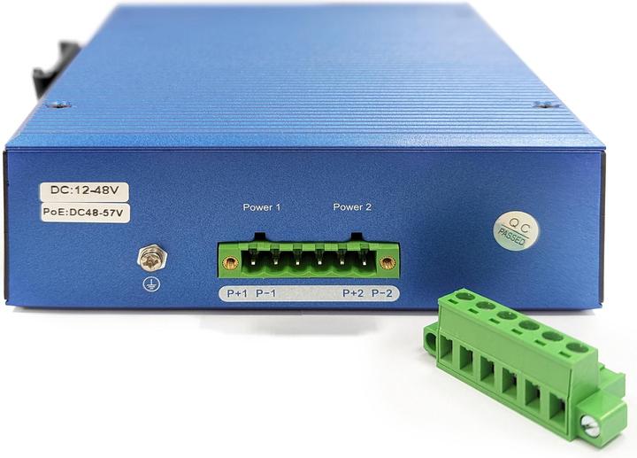 Image du produit Digitus Industrial 8+2-Port L2 managed Gigabit Ethernet PoE Switch (18 ports)