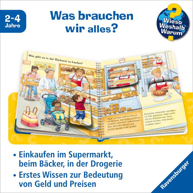 Produktbild Ravensburger Wieso? Weshalb? Warum? junior, Band 50: Wir gehen einkaufen (Deutsch, Patricia Mennen, 2024)