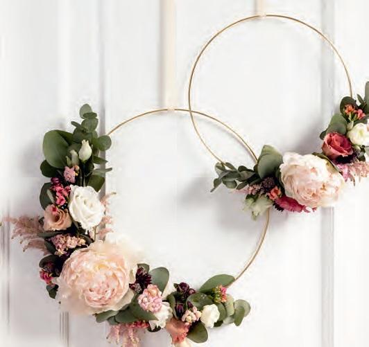 Produktbild Folia Metallring Ø 25 und 30 cm, Gold, 2 Stück