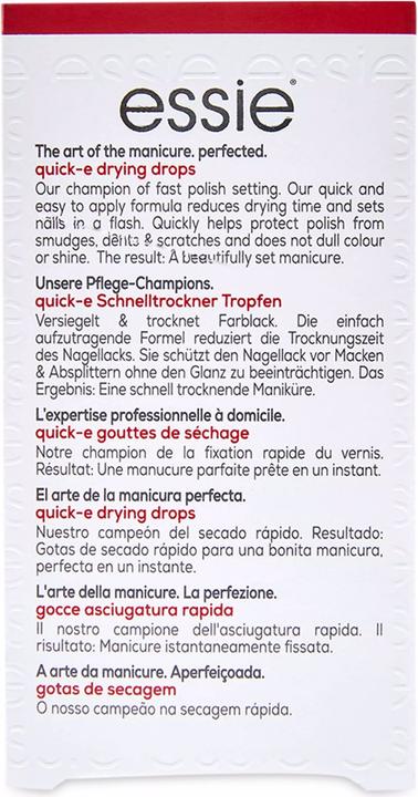 Produktbild Essie Quick-e drying drops (Transparent, Top Coat)