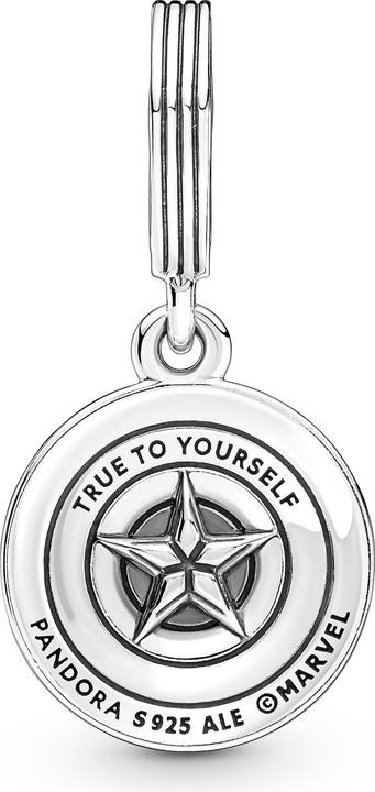 Image du produit Pandora Marvel The Avengers Captain America Shield (Émail, Argent 925)