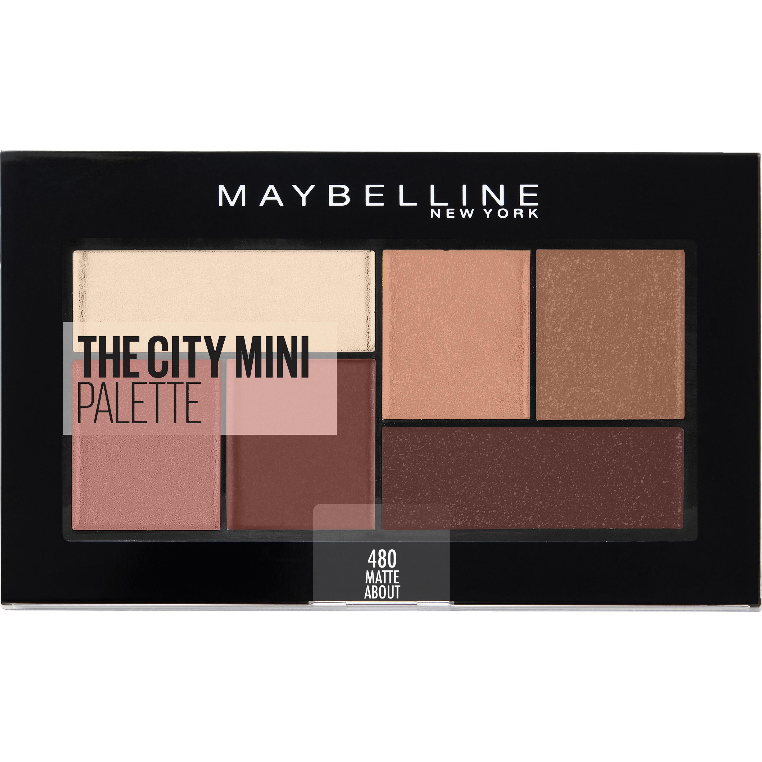 Maybelline New York, Lidschatten, Palette (480 Matte About Town)