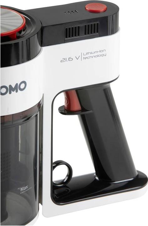 Actual product image Domo BLCD Clean Star DO242SV cordless handheld hoover 21.6V cyclone technology
