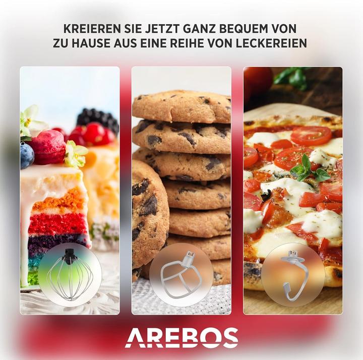 Immagine prodotto Arebos Trasformatore alimentare (1500 W, 4.50 l)