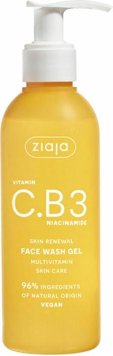 Image du produit Ziaja Gel nettoyant à la vitamine C.B3 Niacinamide 190ml (Gel nettoyant, 190 ml)