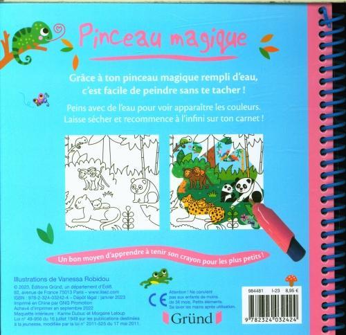 Image du produit Gründ éditions Pinceau magique : animaux câlins (Français, Robidou Vanessa, 2023)