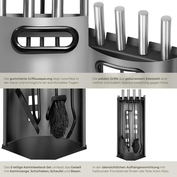 Image du produit tectake Ensemble de cheminée
