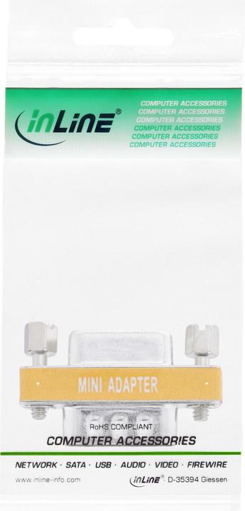 Immagine prodotto InLine Adattatore per modem nullo (Sotto-D 9, 3.50 cm)