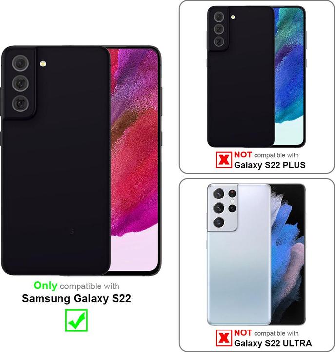 Productafbeelding Cadorabo Classy Boek hoesje voor Samsung Galaxy S22 (Samsung Galaxy S22+)