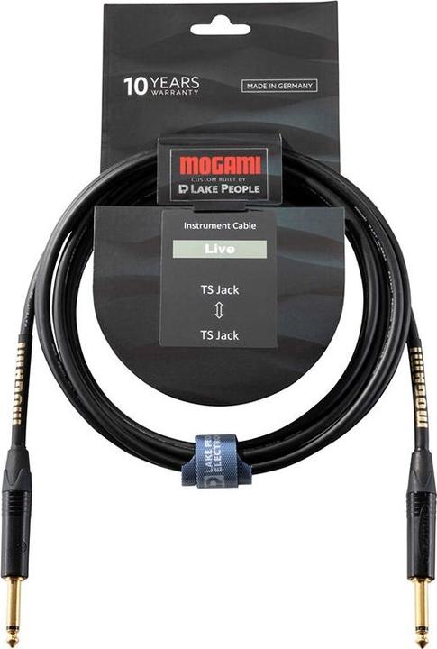 Image du produit Mogami Câble d'instruments Gold Series (5 m, jack 6.3mm)