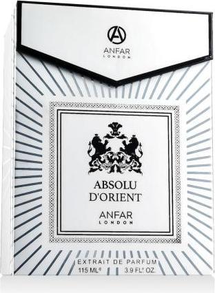 Actual product image Anfar London Absolu Dorient for Men 3.9 Oz Extrait De Parfum Spray (Extrait De Parfum, 110 ml)