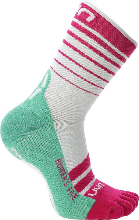 Weiss, white-fuchsia-green, White/Fuchsia/Green